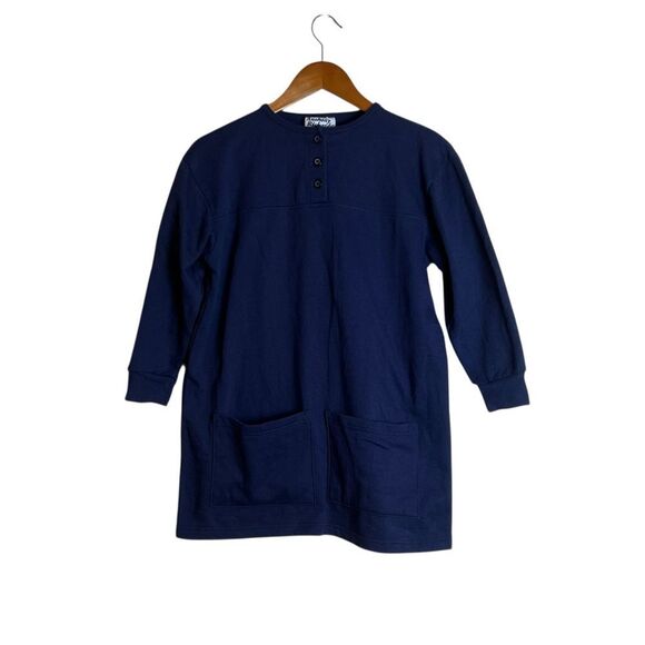 Anthony Richard’s navy fleece sweater. Size small - Picture 1 of 7